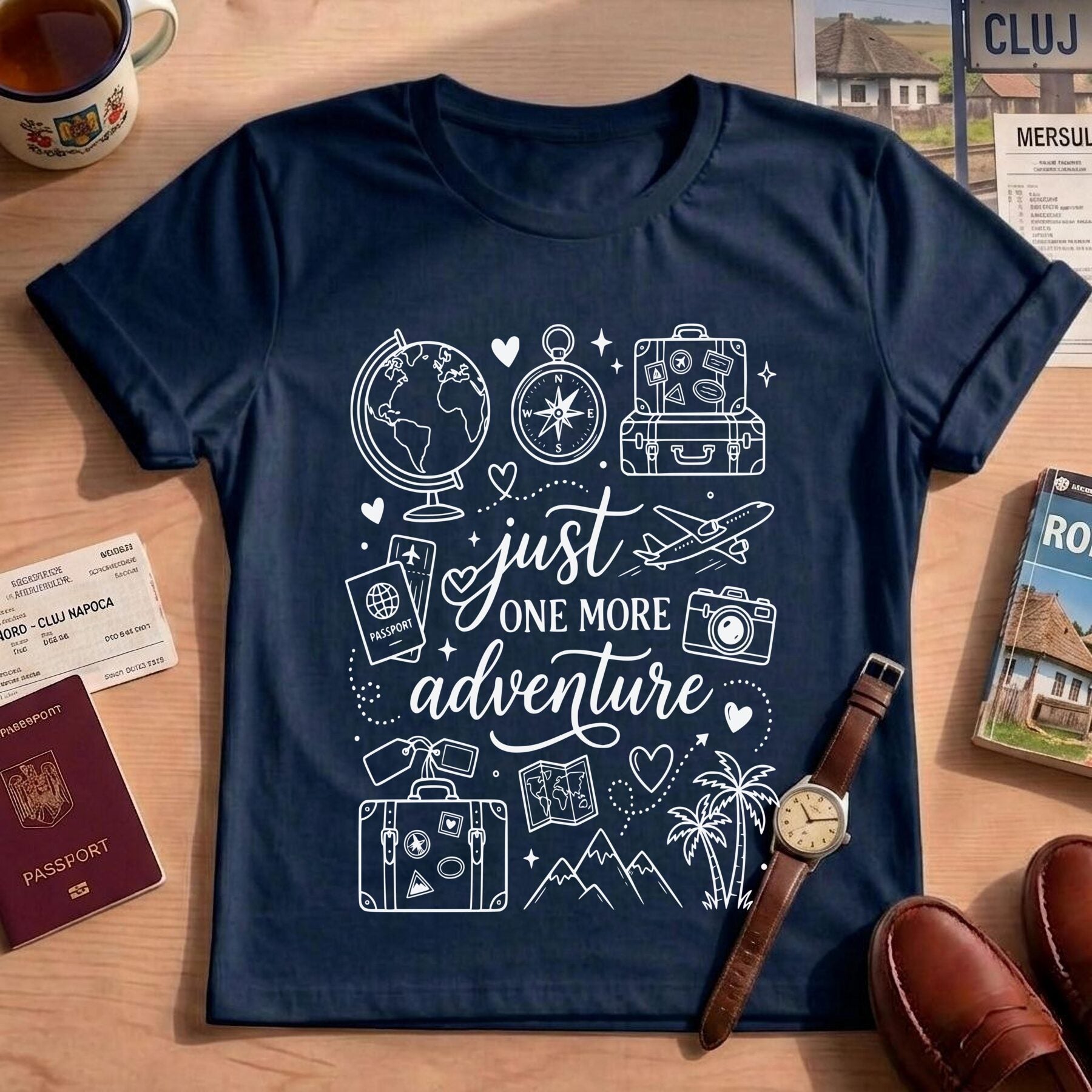 Just One More Adventure Travel Shirt