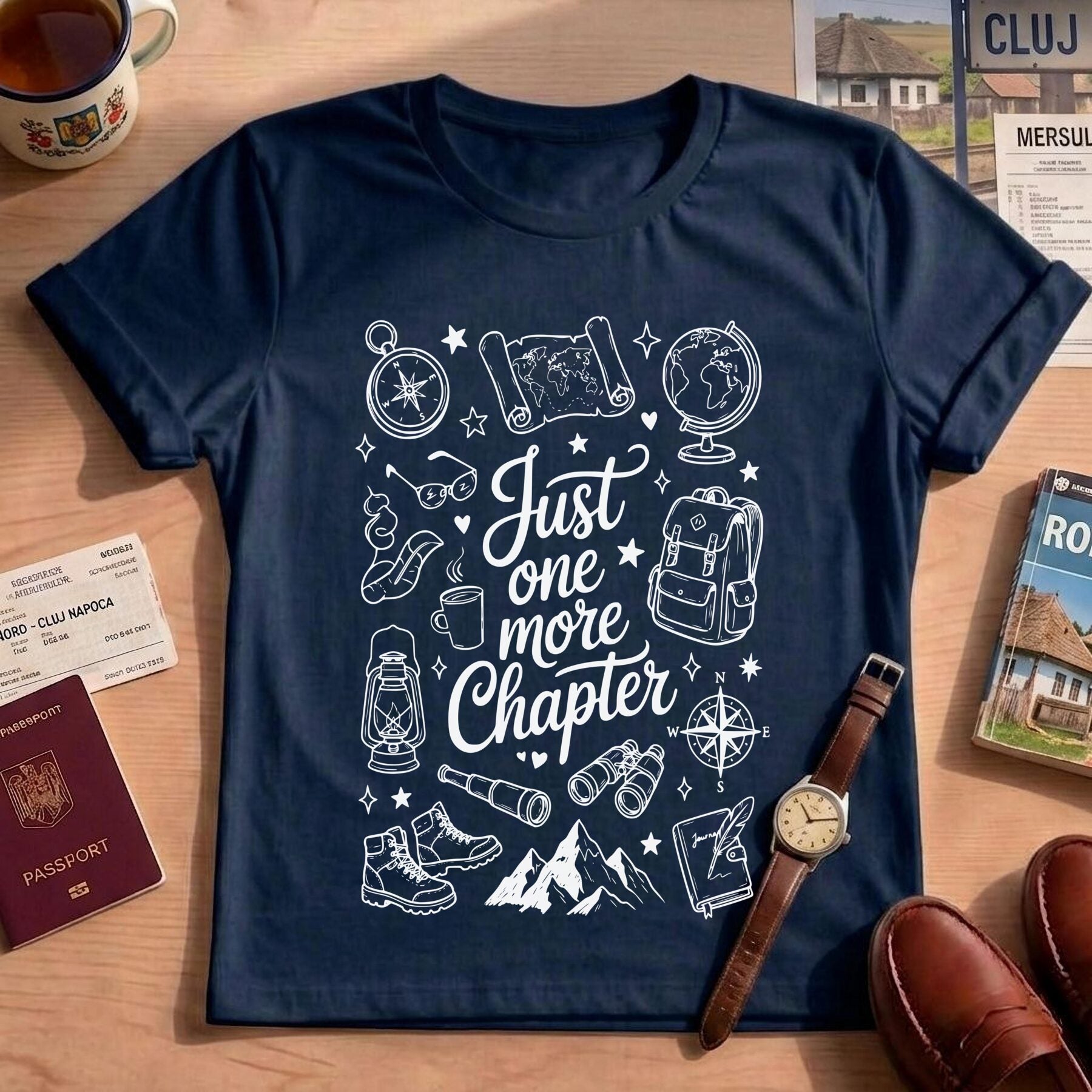 Book Lover Reading Adventure Tee
