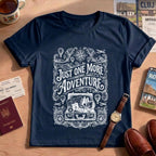 Vintage Travel Just One More Adventure T-Shirt