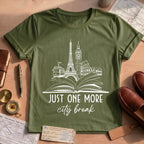Paris London Rome Bookish Reader Apparel