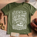 Vintage Travel Just One More Adventure T-Shirt