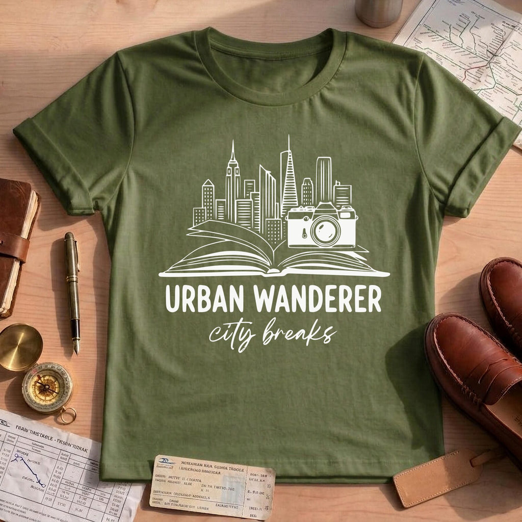 Photograp Urban City Breaks Travel Tee