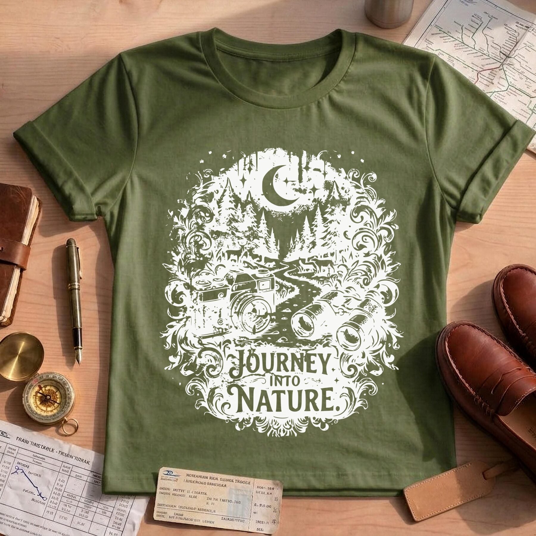 Adventure Lover Journey into Nature Shirt