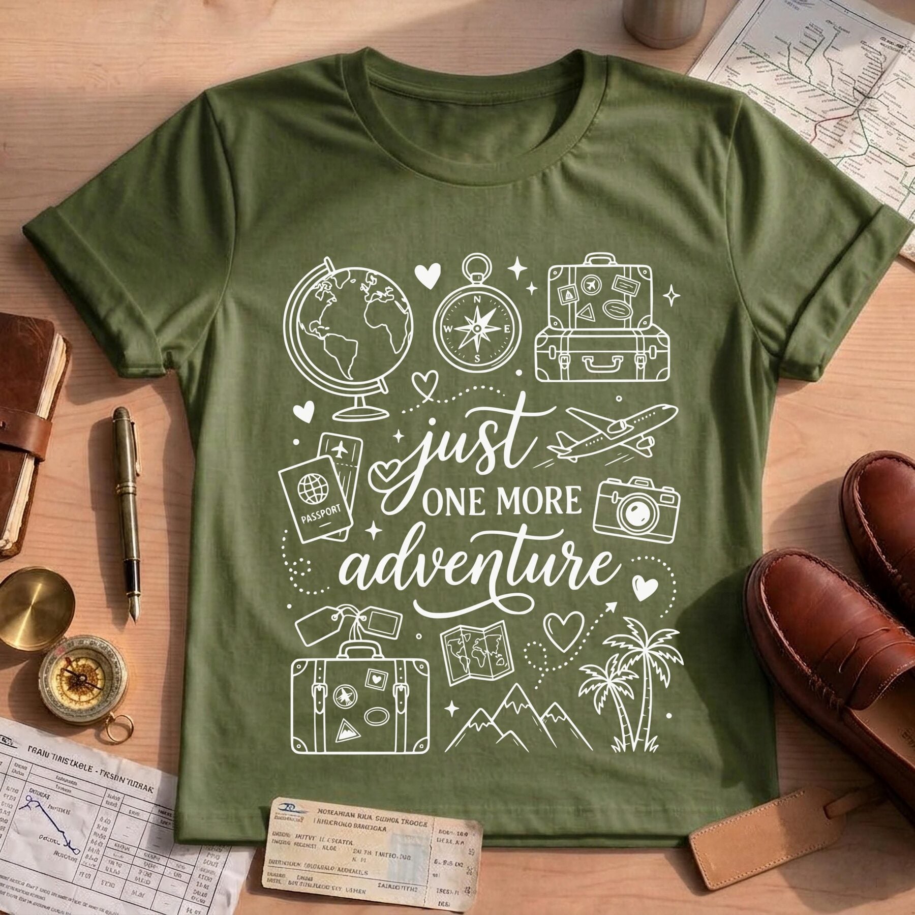 Just One More Adventure Travel Shirt