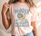 Funny Snail Compass Travel Shirt