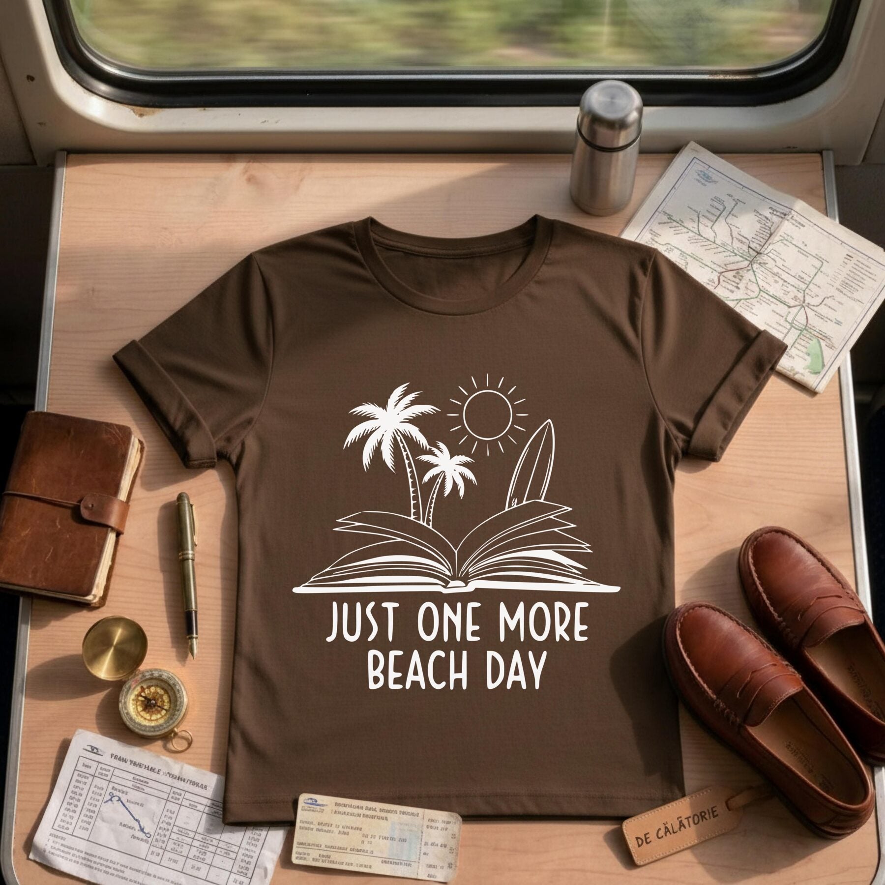 Summer Vacation Just One More Beach Day T-Shirt