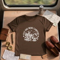 Funny Camping Campfire Skeleton Shirt