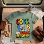 Funny Coding Koala Like Nobody's Reviewing Tee