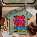 Humorous Pop Art Sarcastic Skull Tee